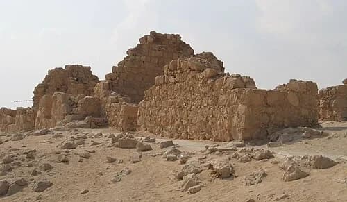 Columbarium Tower — Masada audio guide stop