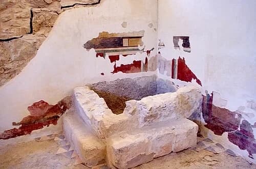 The Private Cold Bath — Masada audio guide stop