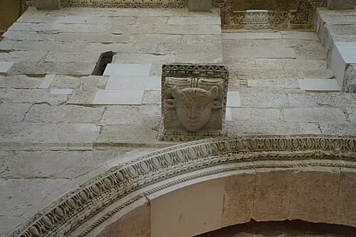 Stone Protectors of the Gate — Diocletian's Palace audio guide stop