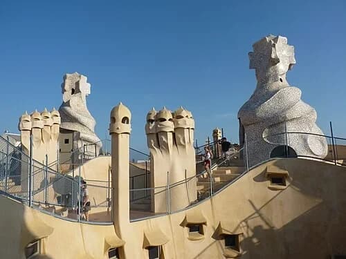Warrior Chimney Clusters — Casa Milà audio guide stop