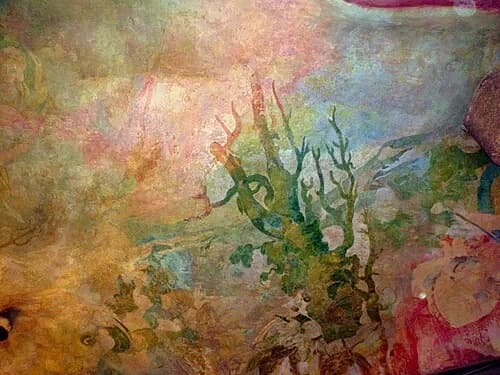 Murals in Casa Milà Lobby — Casa Milà audio guide stop