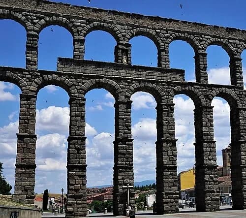 Niche Placement — Aqueduct of Segovia audio guide stop
