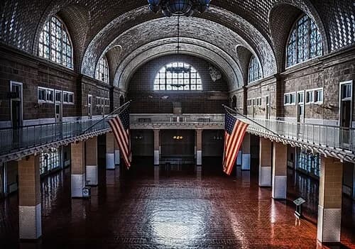The Registry Room — Ellis Island audio guide stop