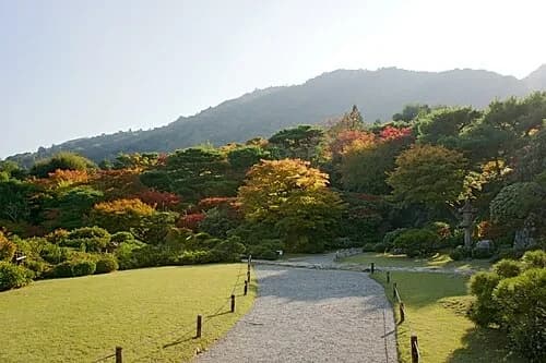 The Borrowed Scenery — Ōkōchi Sansō audio guide stop