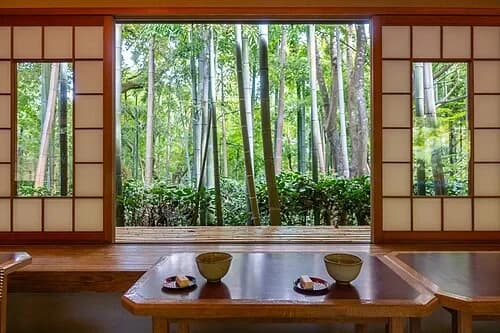 The Framed Bamboo View — Ōkōchi Sansō audio guide stop