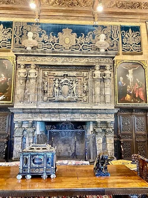 The Great Fireplace — Hearst Castle audio guide stop