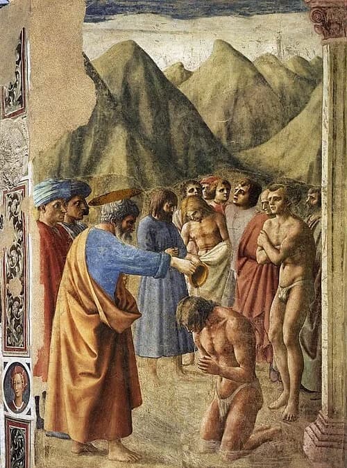 The Baptism of the Neophytes — Brancacci Chapel audio guide stop