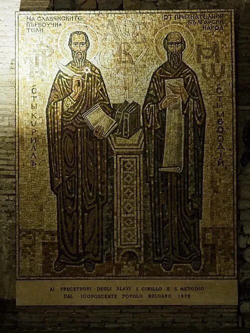 A Modern Tribute to Saint Cyril — Basilica di San Clemente audio guide stop