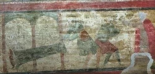 Saint Clement and Sisinnius Inscription — Basilica di San Clemente audio guide stop