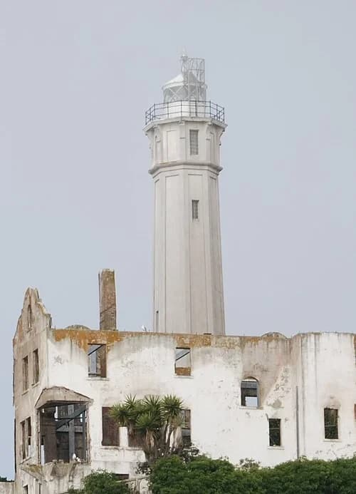 Alcatraz Lighthouse — Alcatraz Island, Alcatraz audio guide stop