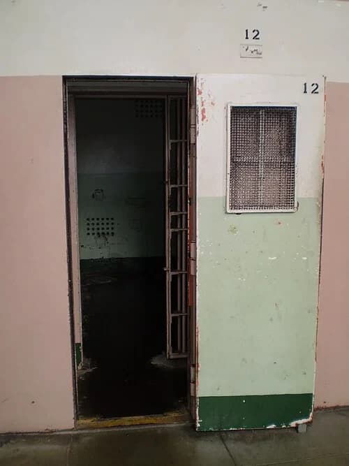 Solitary Confinement Doors — Alcatraz Island, Alcatraz audio guide stop