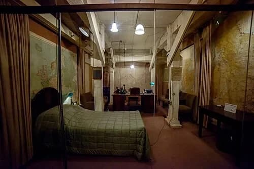 Churchill's Office-Bedroom — Churchill War Rooms audio guide stop