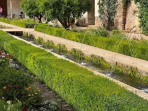 The Music of Water — Generalife audio guide stop