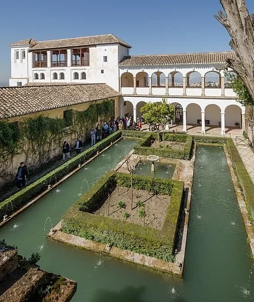 The Sultana's Courtyard — Generalife audio guide stop
