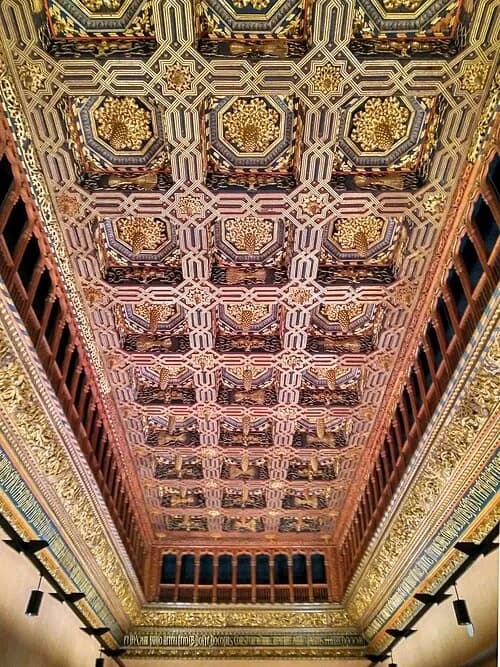 Coffered Ceiling of the Throne Room of the Catholic Monarchs' Palace