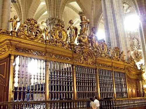 The Gilded Choir Screen