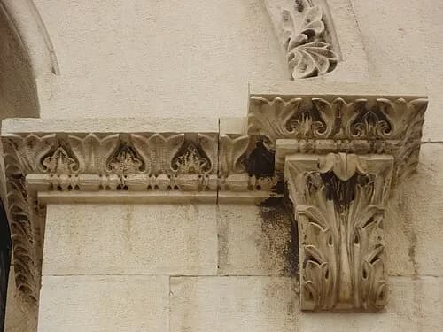 Carved Stone Capitals — Alexander Nevsky Cathedral audio guide stop