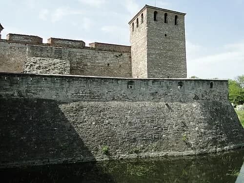 The Moat and High Tower — Baba Vida Fortress audio guide stop