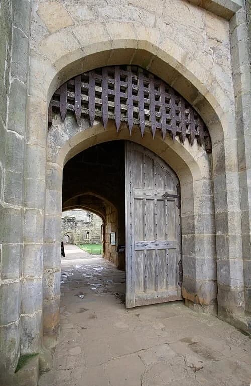 The Iron Portcullis — Bodiam Castle audio guide stop