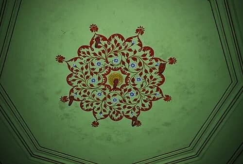 Ceiling Flower Motif