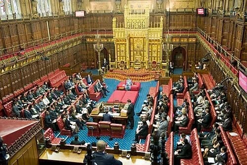 The House of Lords Chamber — Palace of Westminster audio guide stop