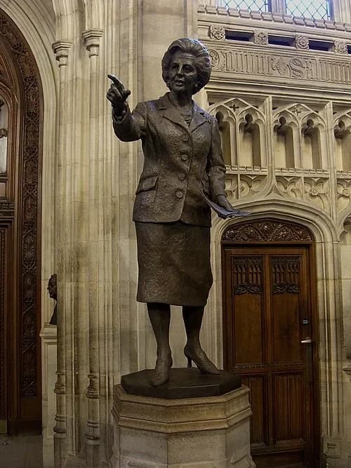 Statue of Margaret Thatcher — Palace of Westminster audio guide stop