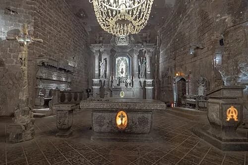 Chapel of Saint Kinga — Wieliczka Salt Mine audio guide stop
