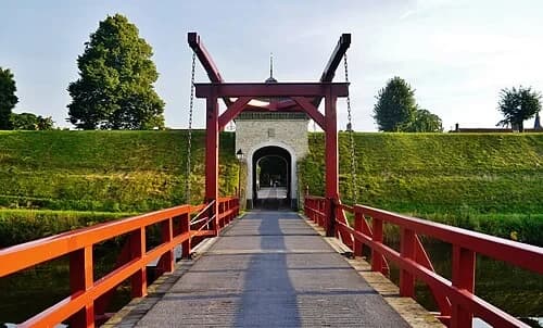 The Main Drawbridge — Vesting Bourtange audio guide stop