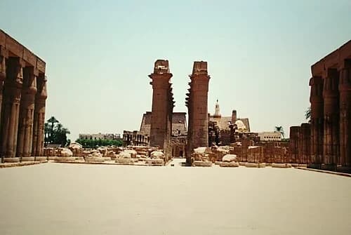 The Sun Court of Amenhotep III — Luxor Temple audio guide stop