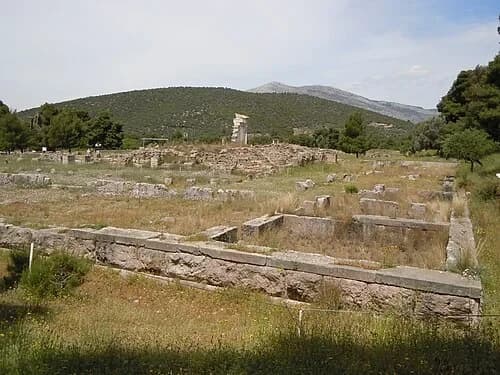 The Hestiatorium Banquet Hall — Ancient Epidaurus audio guide stop