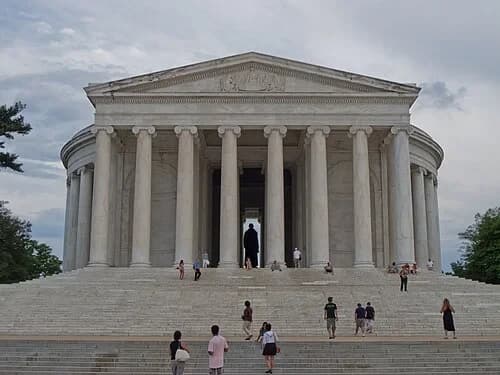 The Grand Portico — Jefferson Memorial audio guide stop