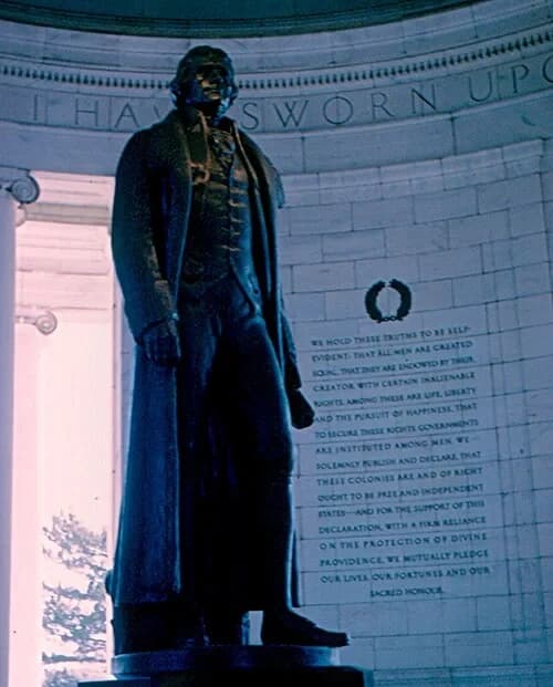 Statue of Thomas Jefferson — Jefferson Memorial audio guide stop