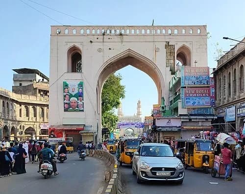 The Fish Arch Gateway — Charminar audio guide stop