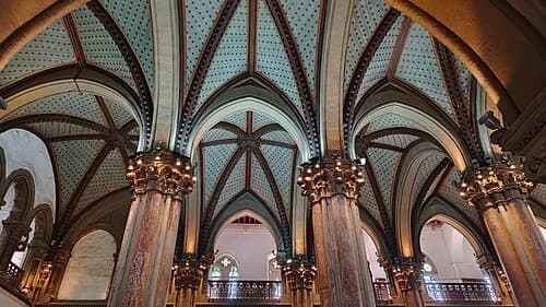 The Star Chamber Ceiling — Chhatrapati Shivaji Maharaj Terminus audio guide stop