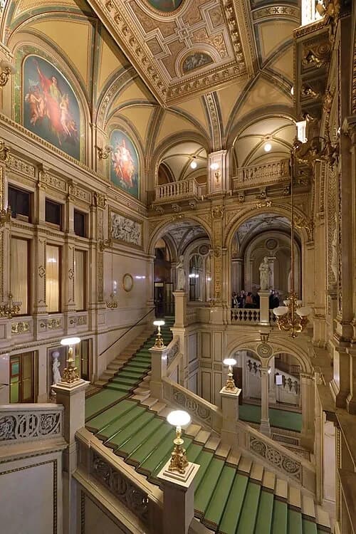 The Grand Staircase — Wiener Staatsoper audio guide stop