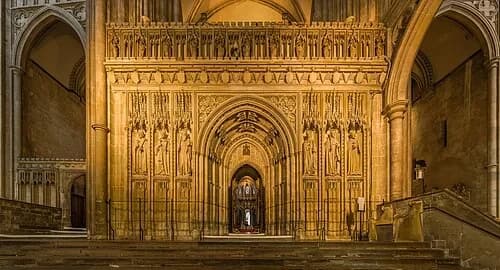 The Royal Screen — Canterbury Cathedral audio guide stop