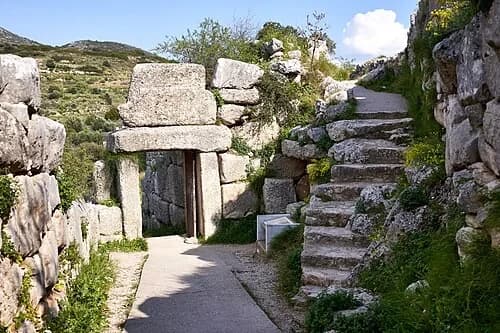 North gate — Mycenae Archaeological Site audio guide stop