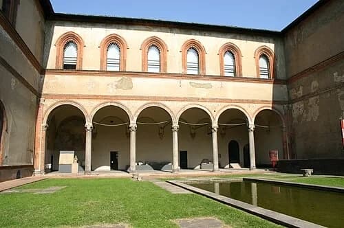 Loggia of the Elephant — Castello Sforzesco audio guide stop