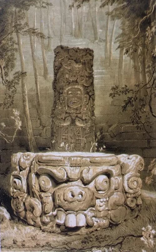 Stela D — Copán Archaeological Site audio guide stop