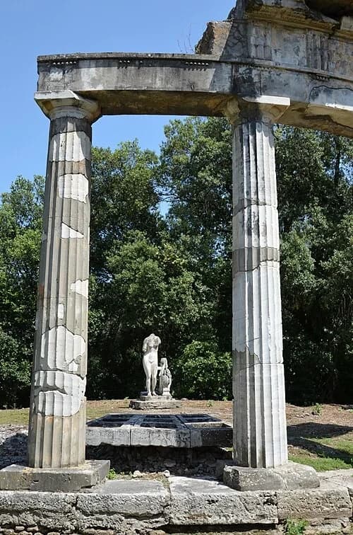 The Doric Colonnade — Villa Adriana audio guide stop