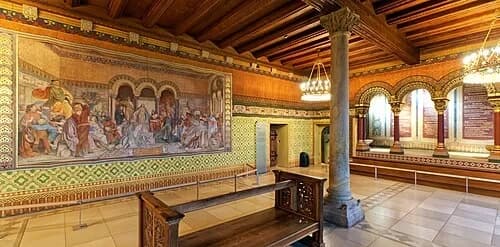 The Minstrels' Contest Fresco — Wartburg audio guide stop