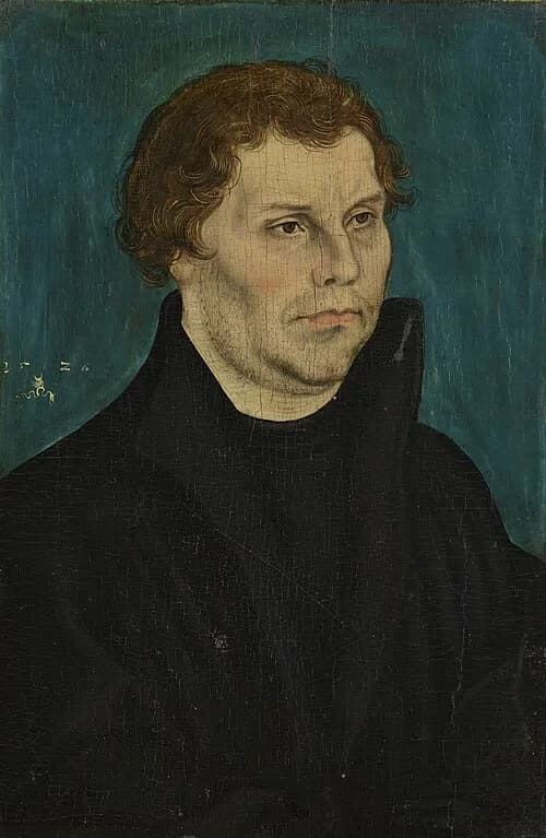 Portrait of Martin Luther — Wartburg audio guide stop