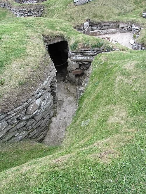 The Covered Passageways — Skara Brae audio guide stop