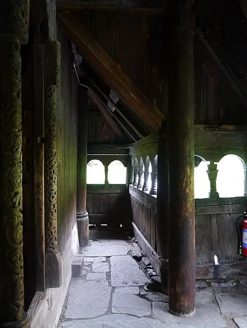 The Covered Gallery — Borgund stavkirke audio guide stop