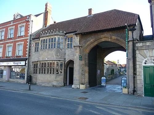 The Main Entrance — Glastonbury Abbey audio guide stop