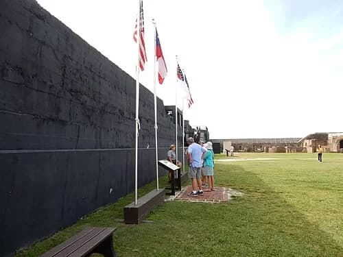 Battery Huger — Fort Sumter audio guide stop