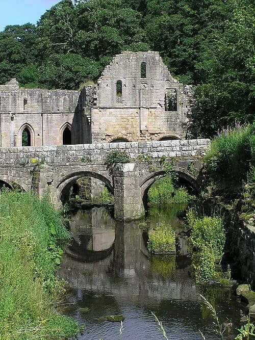The Infirmary Hall Bridge — Fountains Abbey audio guide stop