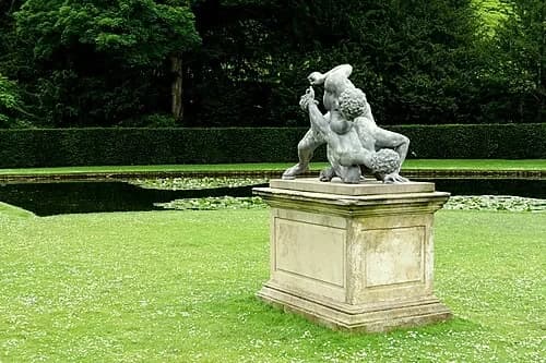 The Wrestlers — Fountains Abbey audio guide stop