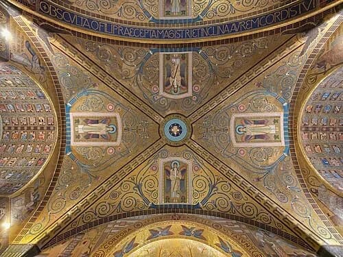 The Golden Mosaic Ceiling — Abbey of Monte Cassino audio guide stop