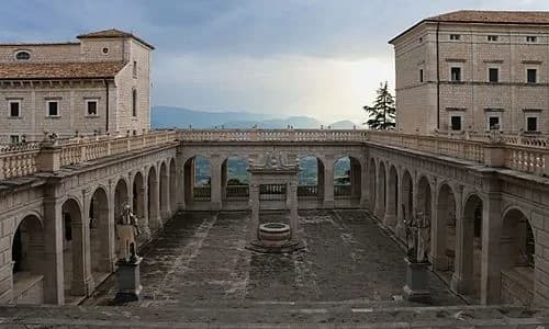 The Bramante Cloister — Abbey of Monte Cassino audio guide stop